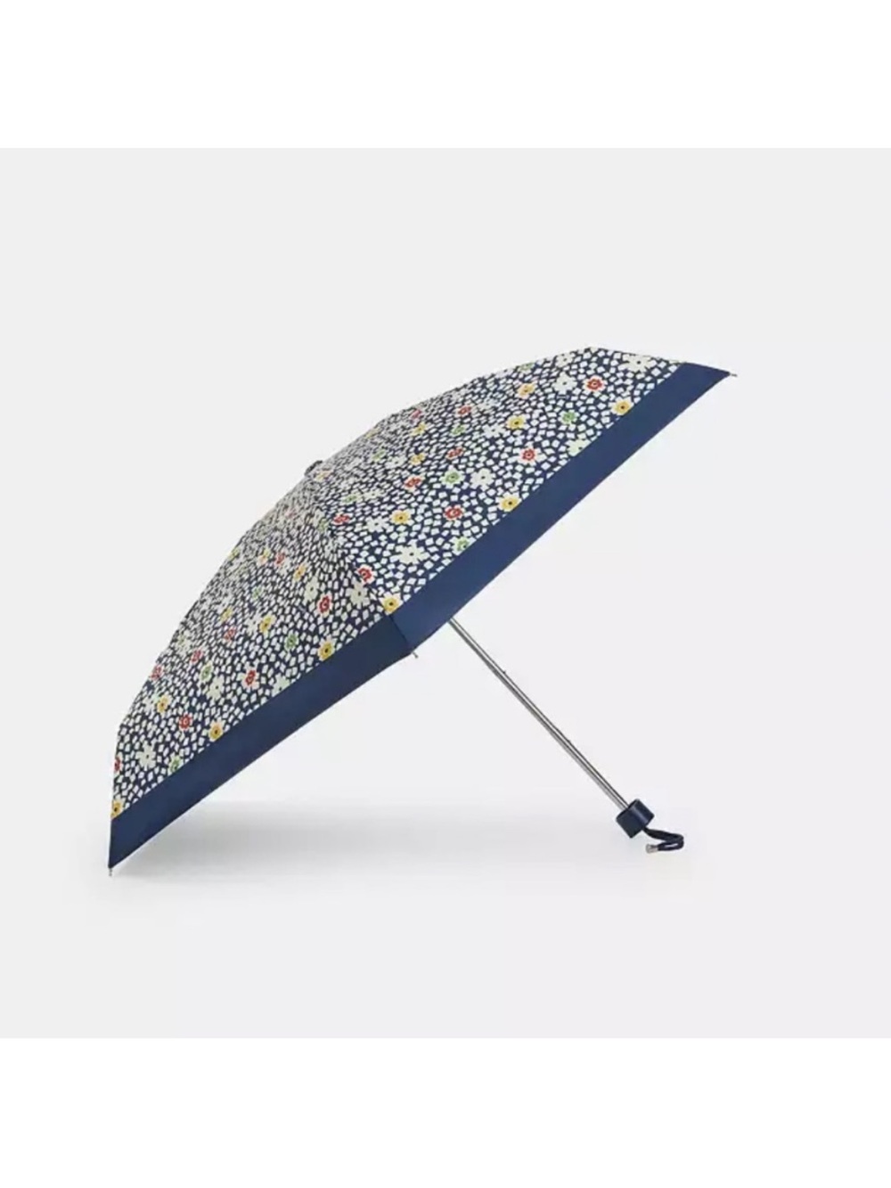 COACH Mini Umbrella Blue Floral NEW